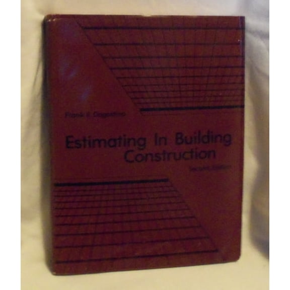 Pre-Owned Estimating in building construction (Hardcover) 0879092750 9780879092757