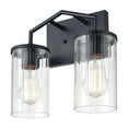 thumbnail image 3 of Millennium Lighting  Beverlly Bathroom Vanity Light Fixture with Clear Beveled Glass Shades 4 Light - Modern Gold, 3 of 5