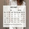 thumbnail image 4 of MORTTIC Women's Solid Color Lapel Short Sleeve Shirt & High-Waist Shorts Set - Summer Vacation Two-Piece Outfit, Button-Up Casual Shorts Set, 4 of 4