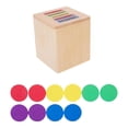 thumbnail image 4 of TISHITA Wooden Learning Color Shape Sorting Toy Wooden Box Toy for Girls Boys Toddlers Disc, 4 of 8