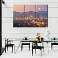 thumbnail image 2 of TISHIRON 3PCS Framed Canvas Wall Art Set,60"x40" Arizona Cities Sunset Canvas Art Decor, 2 of 7