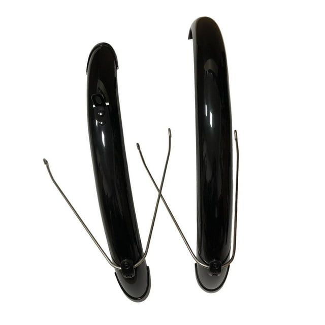 Guardabarros Plegables kusrkot para Bicicletas de 20 Pulgadas Repuesto Negro Estilo A