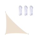 thumbnail image 1 of 3x3x4,3 m impermeable parasol vela triangular para jardín Patio al aire libre toldo de piscina toldo Camping sombrillas y parasol al aire libre Feliz Sencillez, 1 of 2