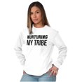 thumbnail image 4 of Mothers Love Nurturing My Tribe Cute Women's Long Sleeve T Shirt Brisco Brands S, 4 of 6