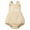Khaki, variant on IWEMEK Baby Romper Wild One Birthday Outfit Diaper Cake for Toddler Girl Sleeveless Bubble Overalls Photoshoot Outfits 0-2T