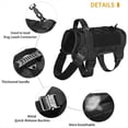 thumbnail image 3 of Ropa para Perros de y Verano Chaleco Impermeable para Perros con Ropa Universal para Perros Grandes Al Aire Libre Transpirable,Negro,L, 3 of 5