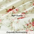 thumbnail image 4 of Vintage Floral Rectangle Tablecloth Shabby Chic Flower Table Cloth Spring Table Cover Waterproof for Dinner Kitchen Picnic, Pink, 60x84 Inches, 4 of 6