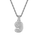 thumbnail image 5 of 18 Collar 0-9 Colgantes de Número Árabe Accesorios de Joyería de Hip-, 5 of 7