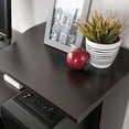 thumbnail image 2 of Sauder Beginnings Computer Desk in Cinnamon Cherry Finish, 2 of 9