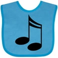 thumbnail image 3 of Inktastic Music Notes for the Music Lover Boys or Girls Baby Bib, 3 of 4