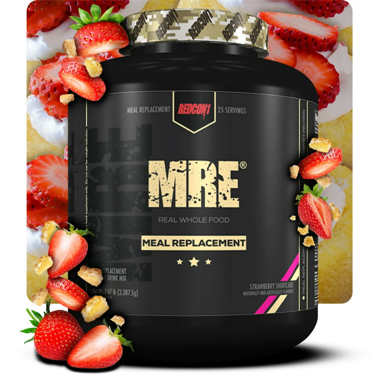 MRE Protein Shake Real WholeFood with 40 gr. of Protein - Vanilla (12  Drinks) by RedCon1 at the Vitamin Shoppe