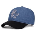 thumbnail image 2 of CYRBOKO Cotton, Adjustable Cotton Outdoor Breathable Baseball Caps for Kids Dark Blue Size 2-6 T, 2 of 6