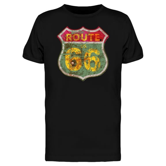 Sixty Six Road Retro T-Shirt Men -Image by Shutterstock, Male 3X-Large
