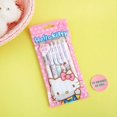 thumbnail image 1 of Pluma neutra Kawaii Sanrio, 6 piezas, figura de acción, Hello Kitty Melody, 5mm, prensado negro, Cinnamoroll, escuela, oficina, regalos, 1 of 4