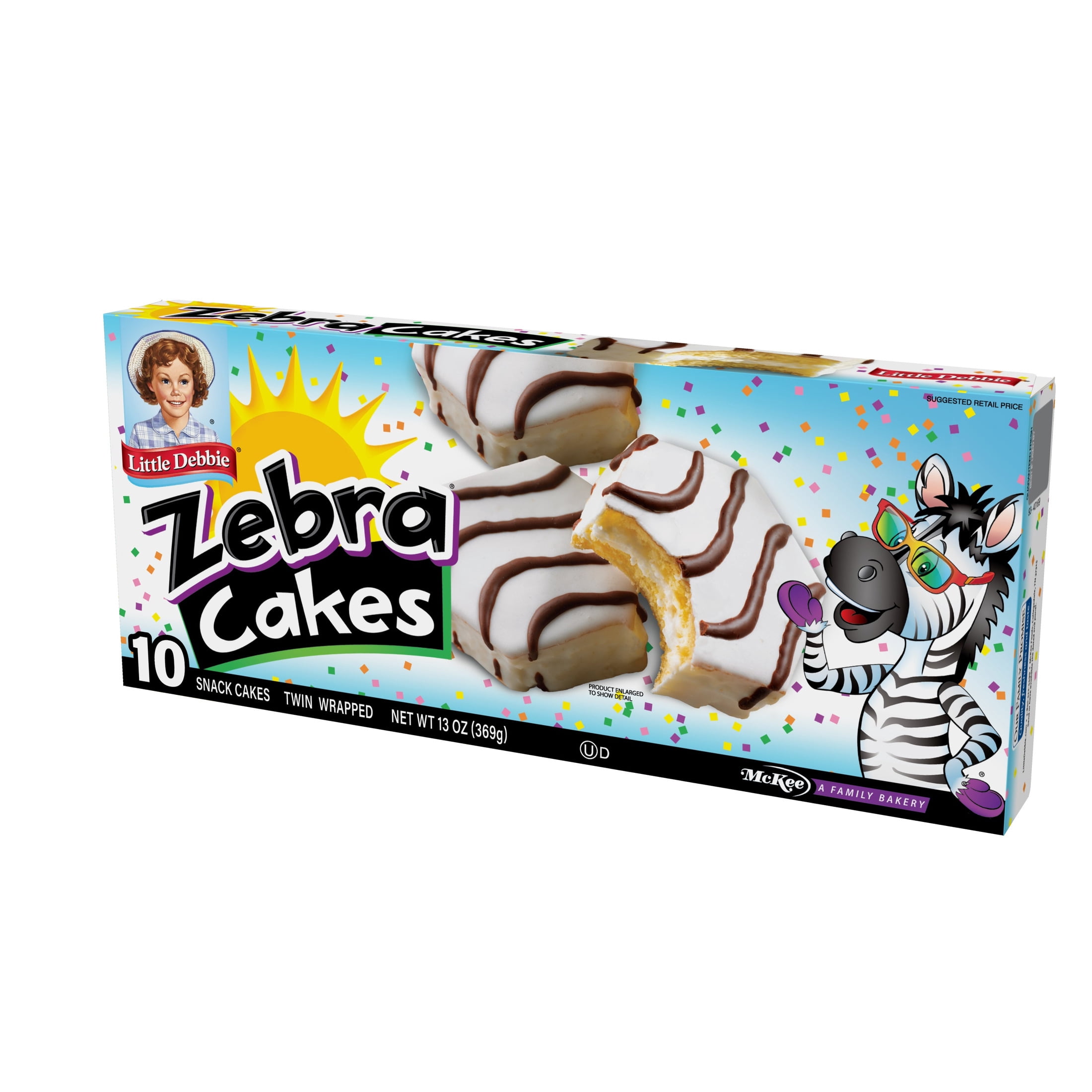 Snack Cakes, Little Debbie Family Pack ZEBRA® cakes