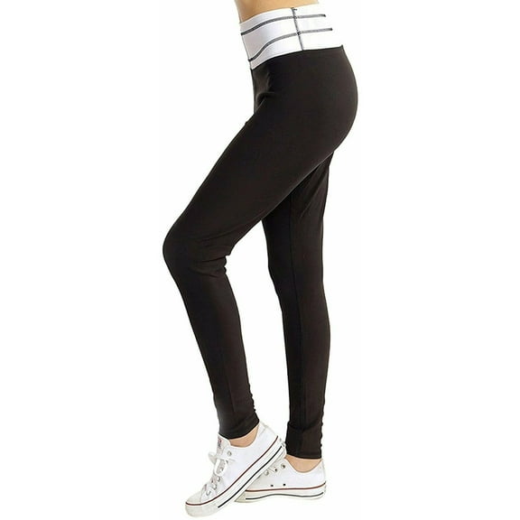 ToBeInStyle Women's Two Toned Active Yoga Pants