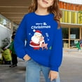 thumbnail image 2 of GZEFJRQM Matching Family Christmas Sweatshirts Christmas Tops Tshirt for Girls Girls' Tops Girls Size 12 Tops Kids Clothes Girls 10-12 Girls Clothes, 2 of 6