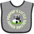 thumbnail image 3 of Inktastic Poppop Little Golf Buddy Boys Baby Bib, 3 of 4