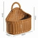 thumbnail image 3 of Cesta de almacenamiento tejida de plástico para colgar en la pared | Organizador colgante duradero de gran capacidad | Material ecológico e inodoro | Decoración elegante para el hogar, sala de, 3 of 3