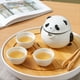 thumbnail image 2 of Juego de Té de Viaje Panda, Portátil, para Exteriores, de Cerámica, para una Sola Tetera y Tazas., 2 of 6