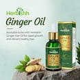 thumbnail image 6 of (6 pack) Herbishh Ginger Hair Oil-Non Sticky Hair Oil, 30ml, 6 of 7