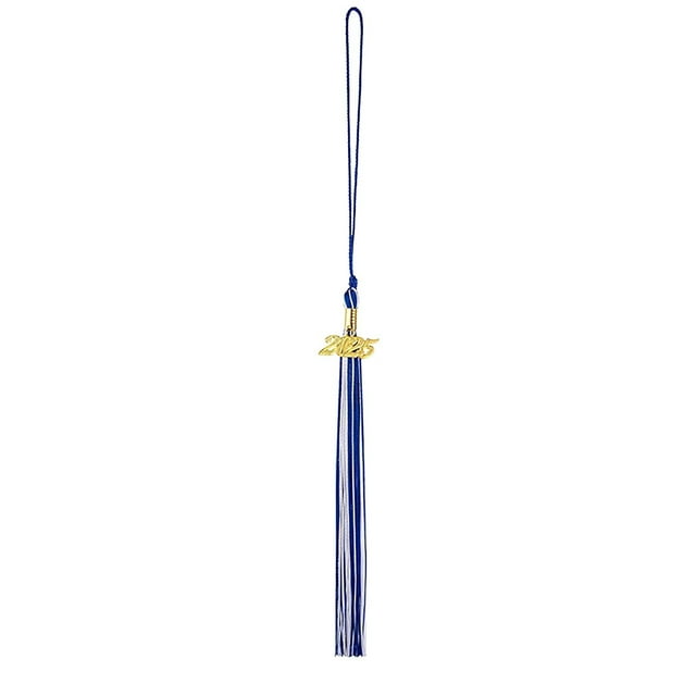 Colgante con borla de graduación | Accesorio para birrete de doctorado honorario de 2025 | Borla de 23 cm con colgante dorado | Regalo conmemorativo de graduación