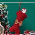 thumbnail image 5 of Cheer US Pet Dog Christmas Stockings, Knit Christmas Stockings Large Bone Shape Pets Stockings for Dogs Christmas Holiday Decor, 5 of 8