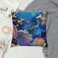 thumbnail image 2 of Qinduosi of Marine Fish Cushion Covers Pillow Covers Pattern Throw Pillow Covers Decorative Pillow Covers for Adult Teens,Blue Room Decor White, 2 of 5
