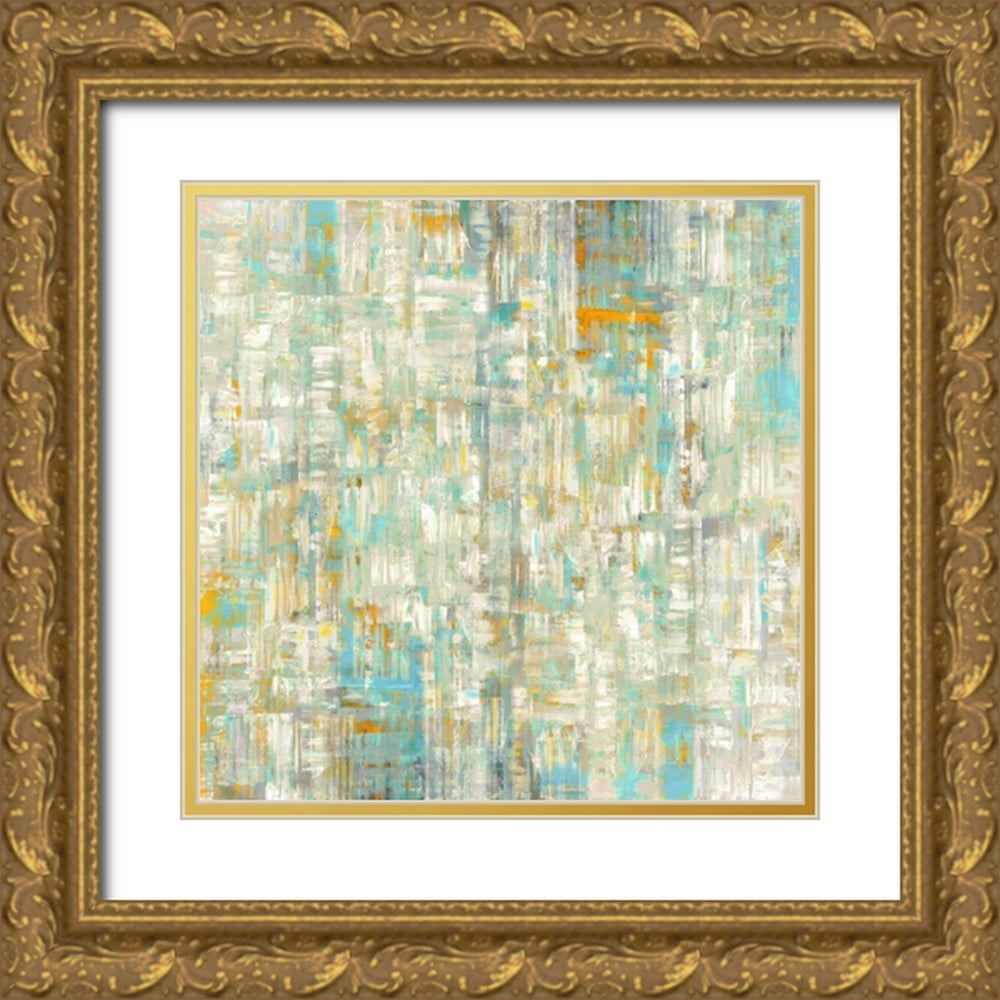 Russel Christy 20x20 Gold Ornate Wood Framed with Double Matting Museum Art Print Titled - On A Whim