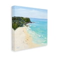 thumbnail image 4 of Stupell Industries Aerial Beachgoers Painting Landscape Painting Gallery Wrapped Canvas Art Print Wall Art, 24 x 24, 4 of 8