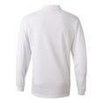 thumbnail image 3 of Jerzees SpotShield Long Sleeve Polo for Men, 3 of 4