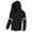 Black, variant on Men's Lightweight Sweater Hoodie Jacket French Terry Full-Zip Hooded Sweatshirt Red S