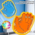 thumbnail image 2 of Palm Shape Toss And Catch Ball Set Beach Game Interactive Sticky Paddle Ball Game Durable Plastic Sticky Ball Handheld Outdoor Sports Toy Garden Game, 2 of 6