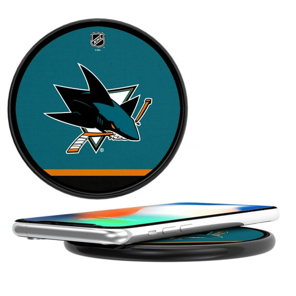 San Jose Sharks Stripe Wireless Charger