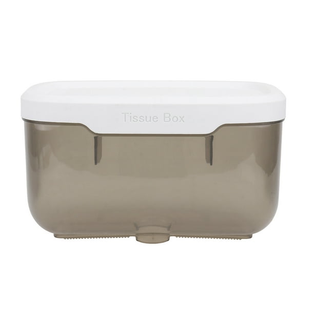 GOOHOCHY 1 caja de papel higiénico sin perforaciones, elegante caja de rollo de papel higiénico.