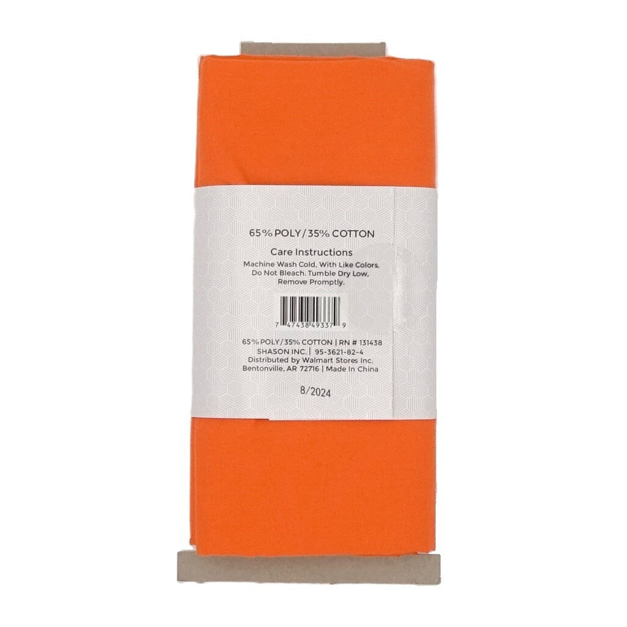 Shason Textile 2 Yard Cut Poly Cotton Fabric, Carrot, 44" Wide for Craft & Quilting Projects