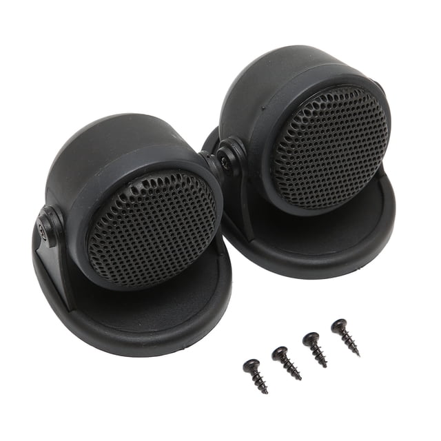 Car Audio Speaker, Professional Black High Sensitivity Dome Tweeter 20W For Automobile