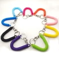 thumbnail image 3 of Llavero de EVA de color, cuerda elástica, resorte de plástico, cuerda retráctil, llavero, juego de tarjetas, cordón para bolsa, 3 of 6