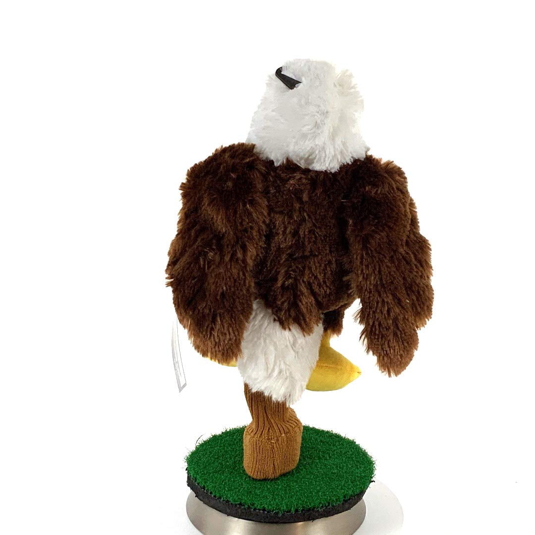 Creative Covers Bald Eagle Golf Club Head Cover, Novelty Plush Headcovers, For Woods And Drivers