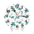 thumbnail image 7 of Kdxio Clock number Print Wall Clock,10 Inch Battery Operated Wall Clocks,Silent Non Ticking Small Analog Clock for Living Room,Office,Home,Bedroom,Kitchen,Bathroom, 7 of 7