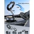 thumbnail image 4 of Strong Magnetic Car Phone Holder for MagSafe Ultra Vacuum Suction Cup Phone Mount 360° Cell Phone Holders for Your Car Accessories for iPhone 16 15 14 13 12 Android, 4 of 10