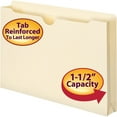 thumbnail image 2 of Smead File Jackets Legal - 8 1/2" x 14" Sheet Size - 1 1/2" Expansion - 11 pt. Folder Thickness - Manila - Manila - 2.14 oz - Recycled - 50 / Box, 2 of 7
