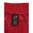 thumbnail image 4 of Quad Seven Boys' Athletic Mesh Basketball Shorts Color: red Size: 5 - 6, 4 of 4
