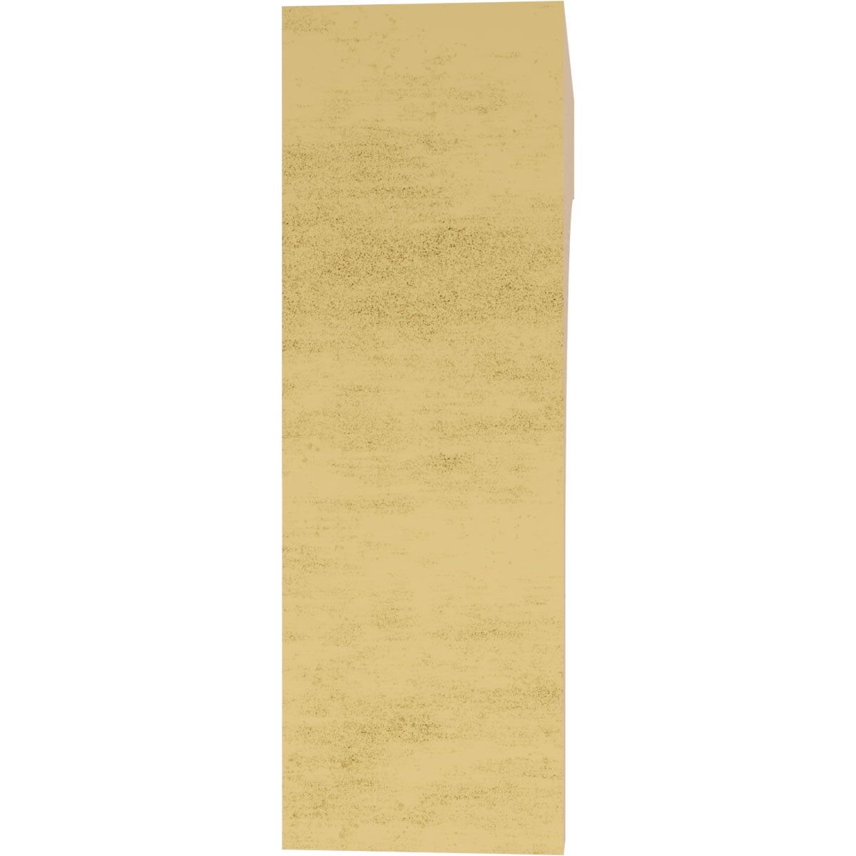 3"W x 6"D x 9"H Classic Rockford Rough Cedar Woodgrain TimberThane Corbel, Primed Tan
