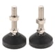 thumbnail image 3 of Patas Niveladoras de Muebles Macarena de Acero Al Carbono para Banco de Trabajo Gabinete Giratorio 50-M12x50mm Pies de nivelación ajustables, 3 of 6