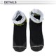 thumbnail image 5 of Calcetines de ciclismo Unique Bargains, absorbentes de sudor, transpirables, anti-fricción, amarillos y negros, tamaño L, 1 par, 5 of 6