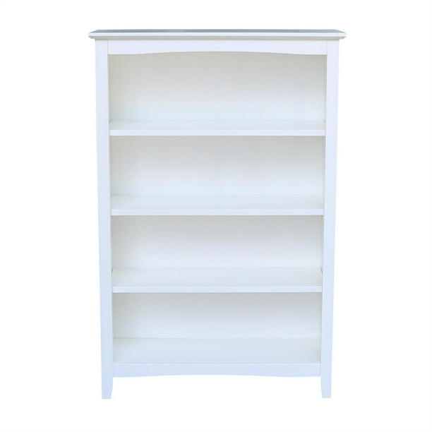 Shaker Bookcase 48"H, White