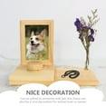 thumbnail image 2 of Toyvian Pet Commemorative Picture Frame Khaki for Home Decoration 1Pack, 2 of 8