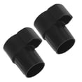 thumbnail image 1 of WEUVEB 2Pcs Alto Saxophone Plug Black ABS For Transport Purposes, 1 of 8