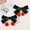 Green, variant on 4 PCS Velvet Cherry Hair Bows for Girls, Bow Hair Clips, Red White Hair Ribbon with Alligator Hair Clips, Cute Girls Hair Accessories for Toddlers Kids Teens